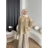 Hot - Lanel Dokulu Gömlek - Yağ Yeşil