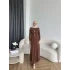 Hr - Desan Sandy Elbise - Kahve