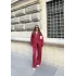 Julia Fermuarlı Takım - Bordo