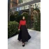 Kırışık Etek - Siyah