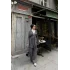 Kuşaklı Triko Takım - Gri
