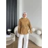Pln - Crush Kumaşlı Bluz - Sarı