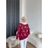 Pls-Kurdele Detay Triko Kazak - Bordo