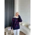 Pls-Kurdele Detay Triko Kazak - Lacivert