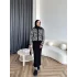 Pls-Leopar Jile Elbise - Beyaz
