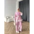 Pwn - Misia Etnik Desen Takım - Pembe