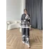 Pwn - Misia Etnik Desen Takım - Siyah