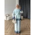 Pwn - Misia Etnik Desen Takım - Turkuaz