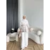 Pwn - Soya Çiçek Desen Takım - Beyaz