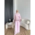 Pwn - Soya Çiçek Desen Takım - Pembe