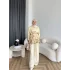 Pwn - Soya Çiçek Desen Takım - Sarı