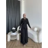 Qas - Fisal Ön Büzgülü Sandy Takım - Siyah