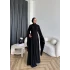 Qsh - Larmin Bel Detay Sandy Elbise - Siyah