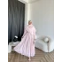 Qu - Mathis Pelerinli Vual Elbise - Pembe