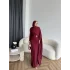 Sandy Arabic Elbise - Bordo