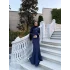 Sue Tasarım Elbise - Lacivert