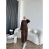 Tb - Nisal Paça Lastikli Takım - Acı Kahve