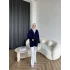 Viona Tüylü Hırka - Lacivert