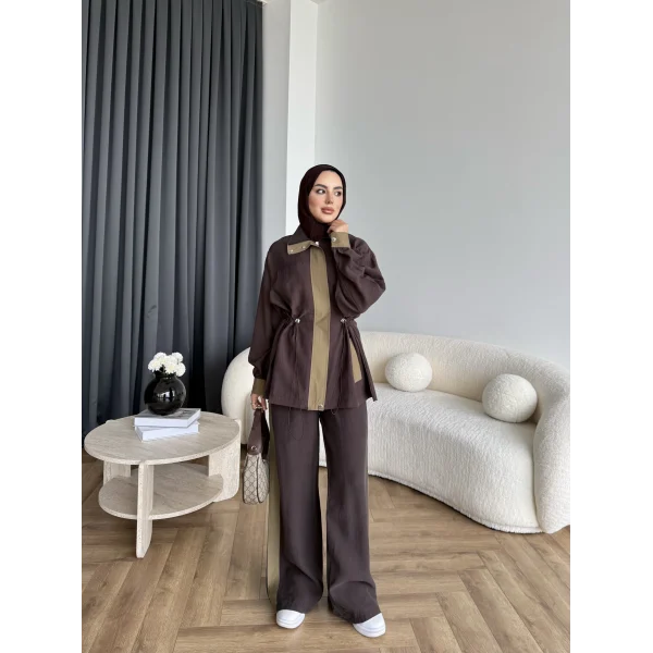 Pwn - Bonitan Eşofman Takım - Kahve