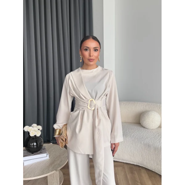 Hen - Daphne Takım - Bej