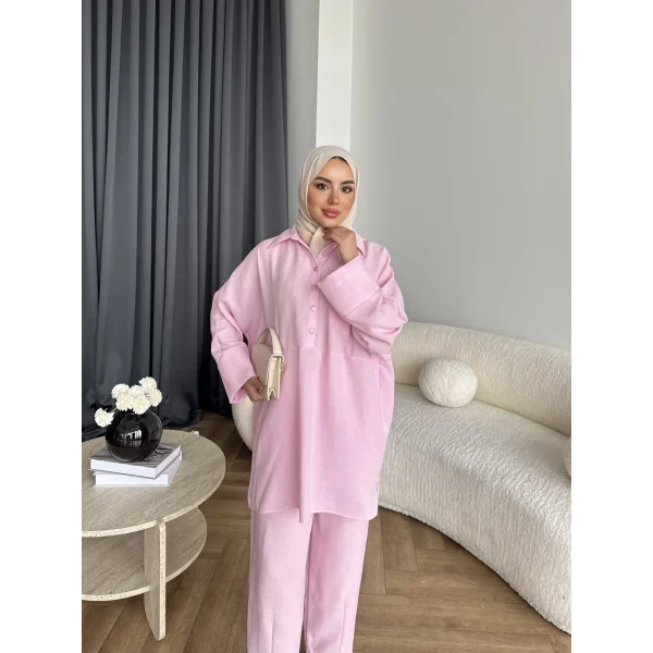 Mav - Kalinka Keten Takım - Pembe