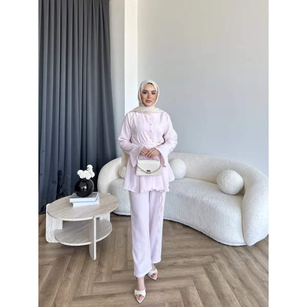 Hen - Salft Krep Takım - Pembe