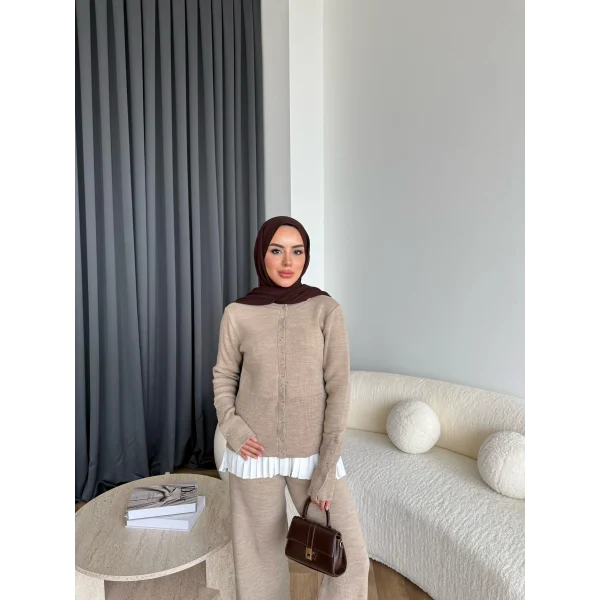 Diana Triko Takım - Vizon