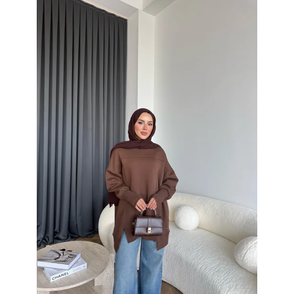 Dilvi Model Sweat - Acı Kahve