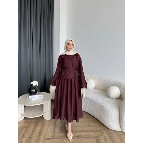Hen - Bernet Etekli Takım - Bordo