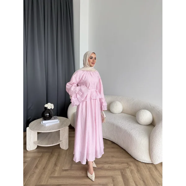 Hen - Bernet Etekli Takım - Pembe