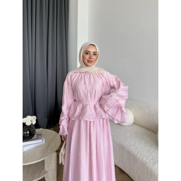 Hen - Bernet Etekli Takım - Pembe
