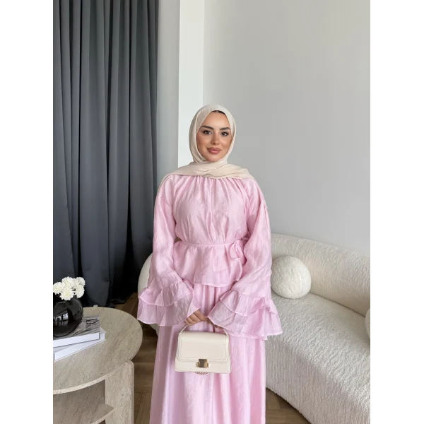Hen - Bernet Etekli Takım - Pembe