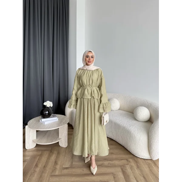 Hen - Bernet Etekli Takım - Yeşil