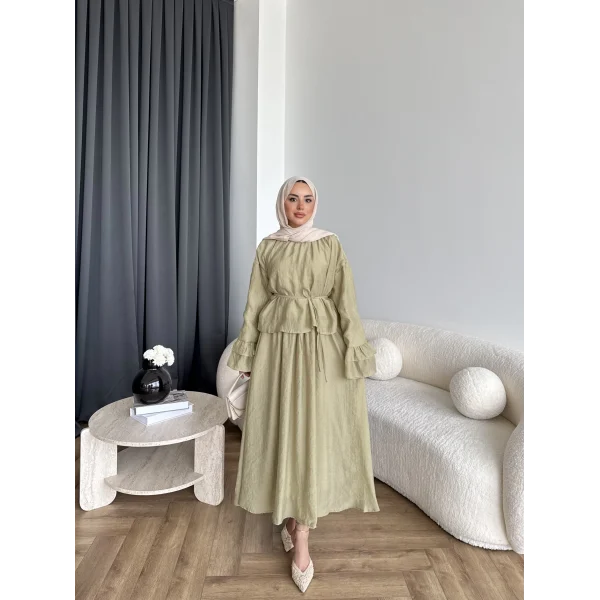 Hen - Bernet Etekli Takım - Yeşil