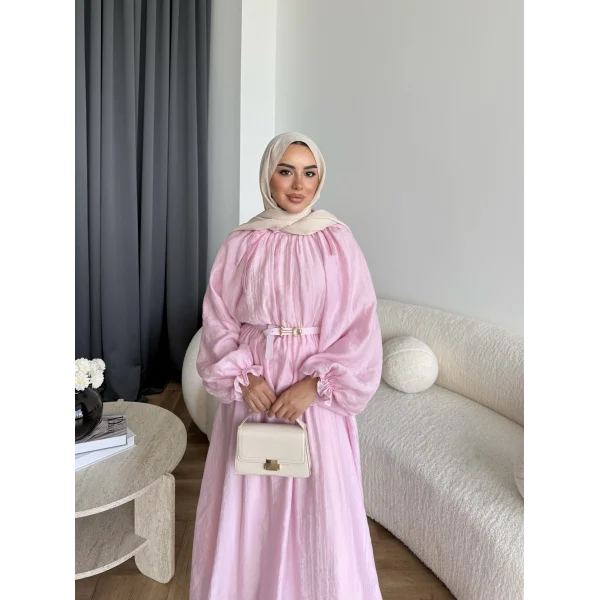 Hen - İlter Etekli Takım - Pembe