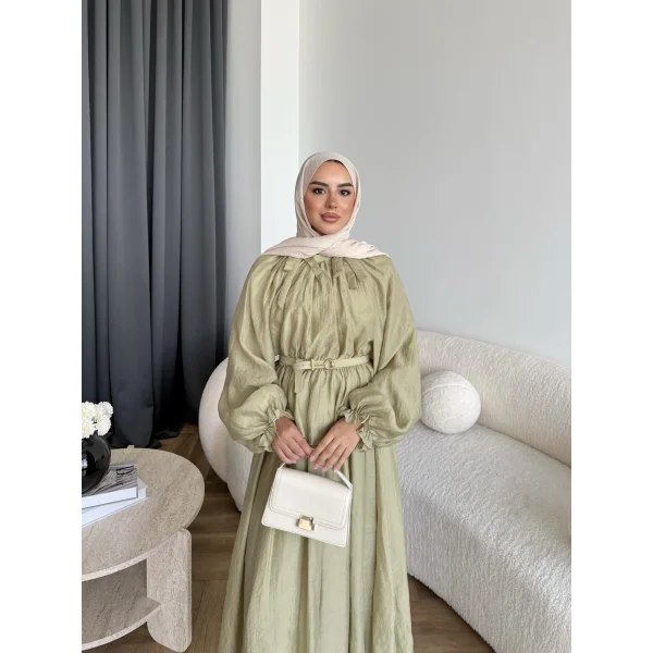 Hen - İlter Etekli Takım - Yeşil
