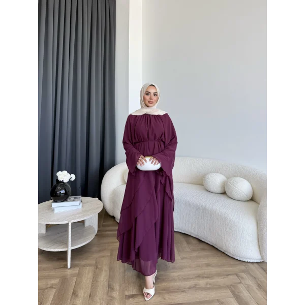 Hen - Serpan Etekli Takım - Bordo