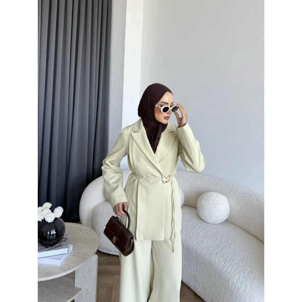 Hen - Ülasna Ceket Takım - Yeşil