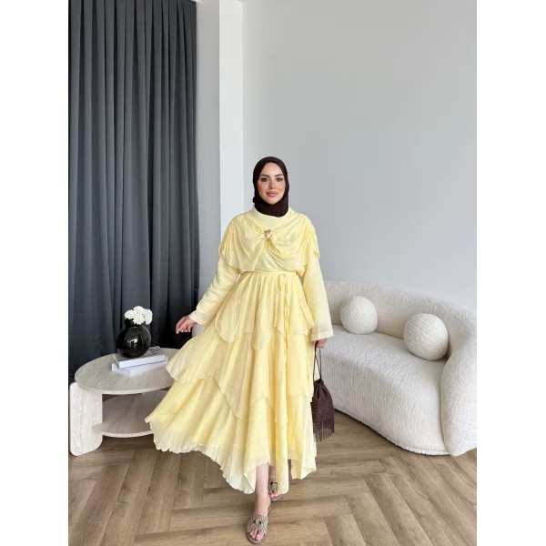 Hew - Irmak Etekli Takım - Sarı