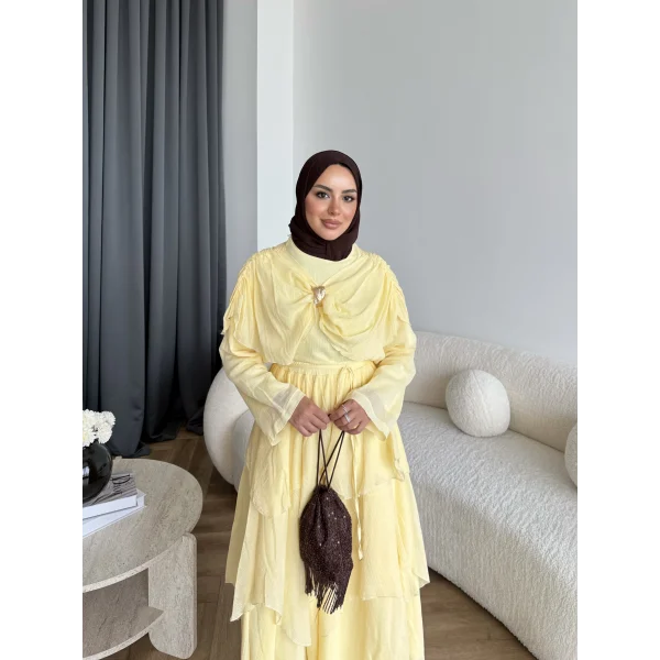 Hew - Irmak Etekli Takım - Sarı
