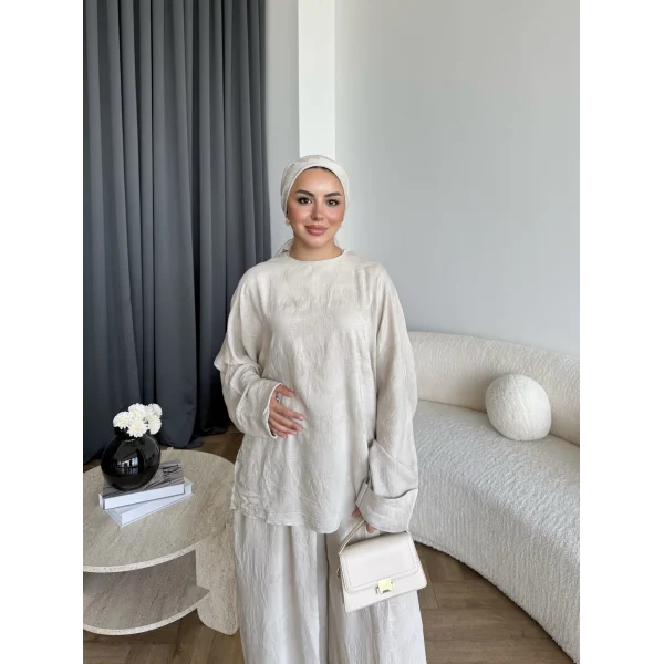 Hot - Ebran Paça Lastik Takım - Bej