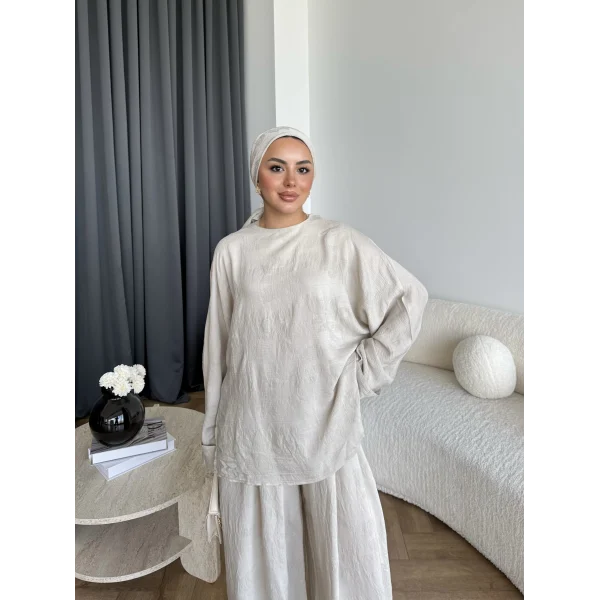 Hot - Ebran Paça Lastik Takım - Bej