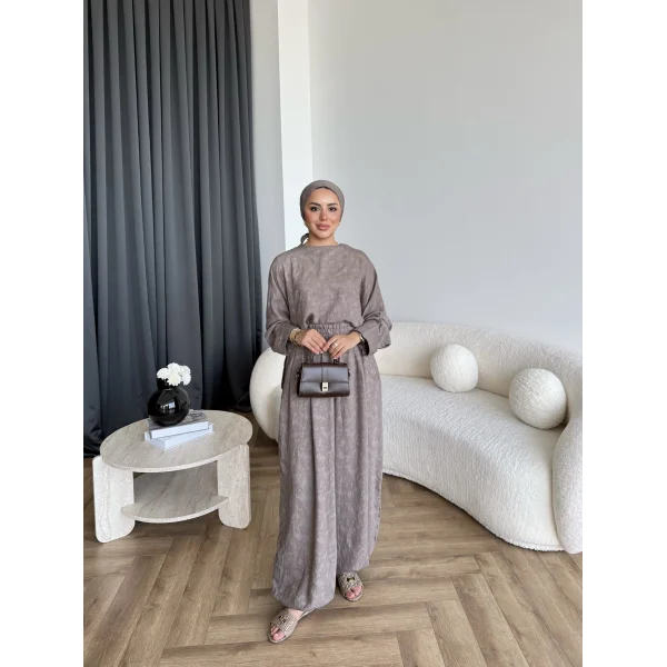 Hot - Ebran Paça Lastik Takım - Vizon