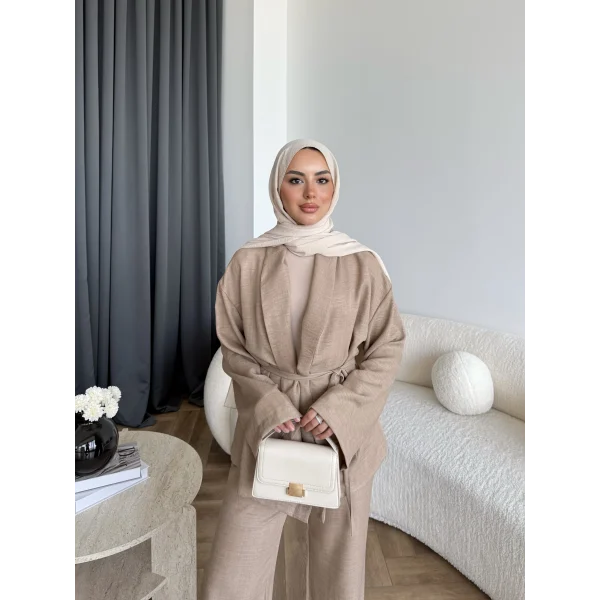 Hot - İndirimli Özde Takım - Vizon