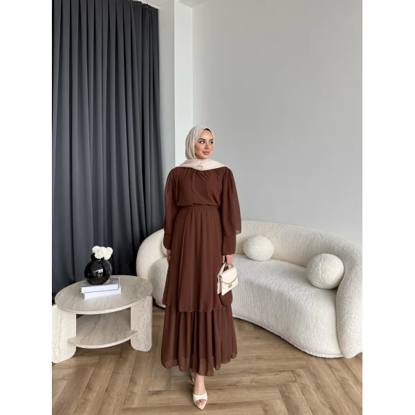 Hr - Lilim Etekli Takım - Acı Kahve