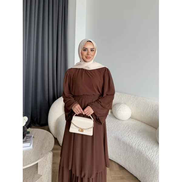 Hr - Lilim Etekli Takım - Acı Kahve