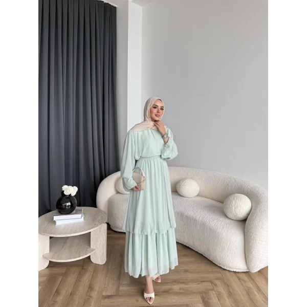 Hr - Lilim Etekli Takım - Yeşil