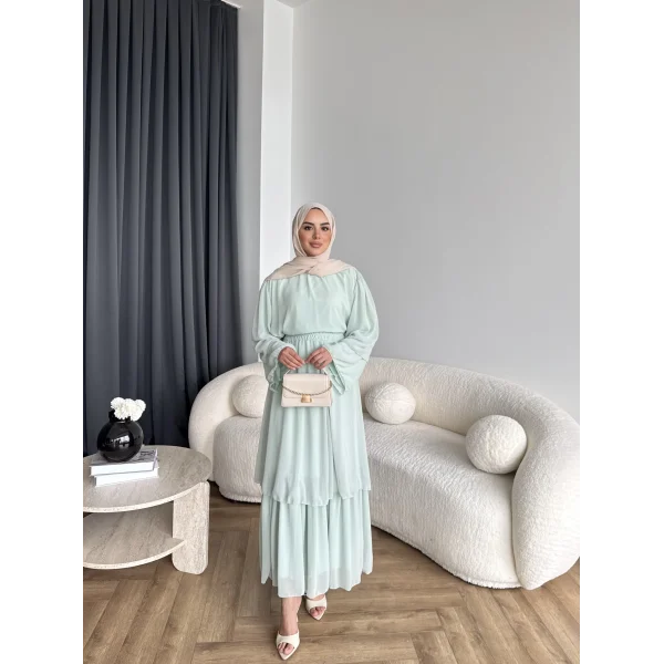 Hr - Lilim Etekli Takım - Yeşil