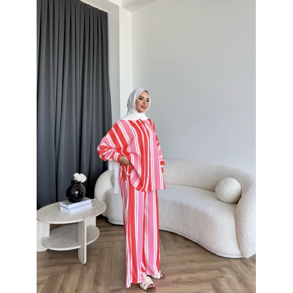 Hr - Lovt Çizgi Desen Takım