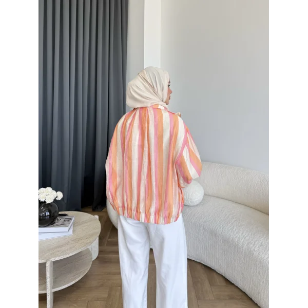 Moi - Neon Bomber Ceket